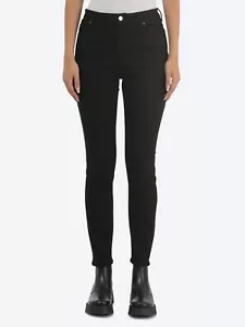 ACNE STUDIOS | PEG HIGH-WAIST JEANS | SKINNY / BLACK | W24 L32 | NEW! | RRP £240 - Picture 1 of 9