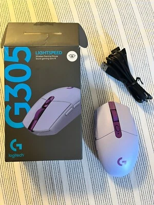 Logitech G305 Wireless Gaming Mouse - Lilac - Image 1 of 3