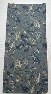 Ralph Lauren Donovan King Pillowcase Cotton Vintage Blue & White Poppies - Picture 1 of 7