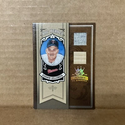 Camiseta deportiva Diamond Kings 2005 HOF Heroes Materials bronce #HH19 H.Killebrew Bat/50 Foto 1 de 3