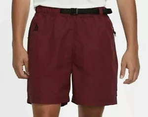 Pantalones Cortos Tejidos Nike ACG - ELIGE TALLA - CU8891-638 Trail Borgoña Marrón Cinturón - Imagen 1 de 2