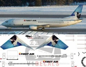 V1 Decals Boeing 737-400 First Air for 1/144 Minicraft Model Airplane Kit - Picture 1 of 8