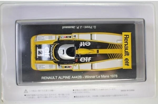 1/43 Le Mans 24 Hours Race Car Collection Renault T Alpine A442B Winner 1978 - Image 1 of 4