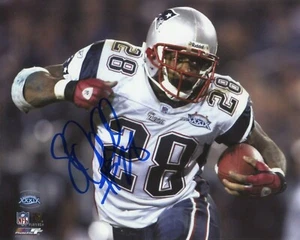 Corey Dillon New England Patriots Signed Super Bowl XXXIX 8x10 Pats Alumni COA - Picture 1 of 1