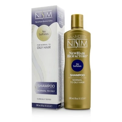 Nisim Hair Loss Shampoo Treatment Thinning Oily Scalp NO SLS Parabens Men Women