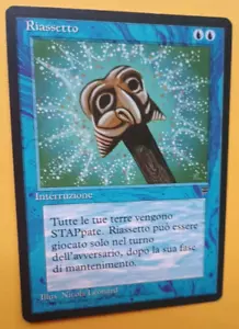 Magic the Gathering MTG Legends FBB RESET NM ITALIAN U 1994 Vintage NICE! - Picture 1 of 5