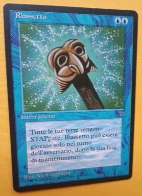 Magic the Gathering MTG Legends FBB RESET NM ITALIAN U 1994 Vintage NICE! - Image 1 of 4