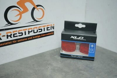 XLC CL-R20 LED Batterie Rücklicht Gepäckträgermontage 50mm / 80mm NEU
