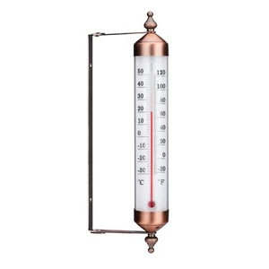MUMTOP Außen Fenster Thermometer, 10 Zoll Außenrohr Thermometer verstellbar - Bild 1 von 7
