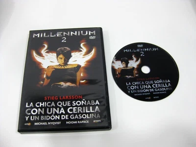 MILLENNIUM 2 LA CHICA QUE SOÑABA CON UNA CERILLA Y UN BIDON DE GASOLINA DVD - Imagen 1 de 2