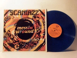 SCANIAZZ LP Messin around 1980 Stomp Off Blue Color  vinyl - Bild 1 von 1