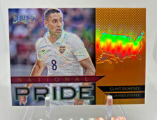 2015-16 Panini Select CLINT DEMPSEY National Pride Orange /149 #43 USA