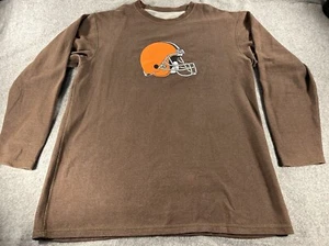 Vintage Cleveland Browns Reversible Doublesided 2XL T Sweatshirt NFL ,Dog Pound - Picture 1 of 15