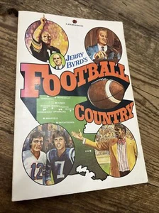 Jerry Byrd's Football Country paperback *signed - Picture 1 of 11