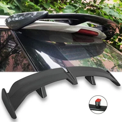 54" Carbon Rear Trunk Spoiler Sport Wing PRO Style For Nissan Versa Note 2014-19 - Image 1 of 4