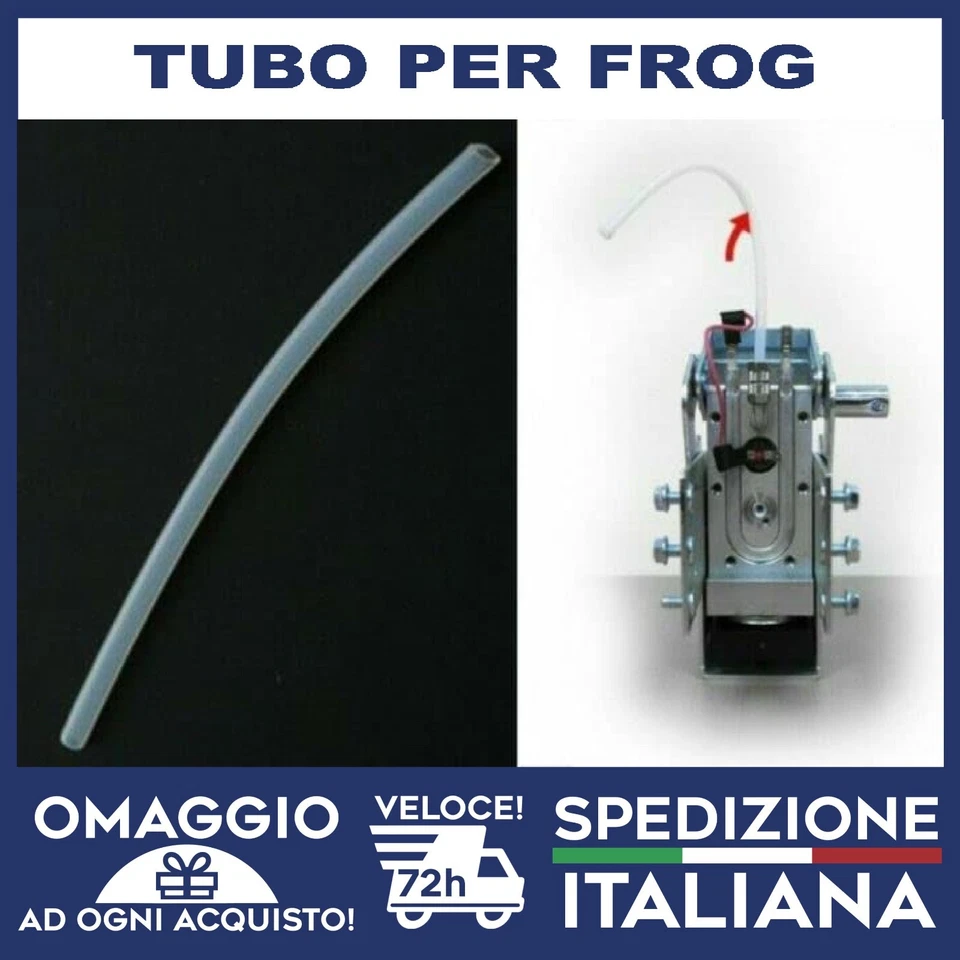 TUBO TEFLON 4X6 DIDIESSE FROG MACCHINA DEL CAFFE GIA TAGLIATO A MISURA FR064