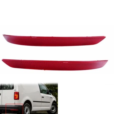 2x REFLECTOR PARACHOQUES TRASERO IZQUIERDO Y DERECHO VOLKSWAGEN CADDY 2K5945106D 2015-2020 Foto 1 de 4