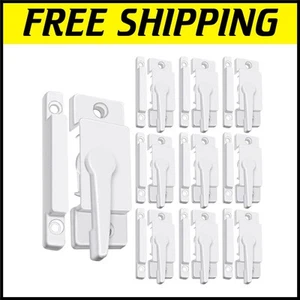 Anti-Corrosion 10 Pack Sash Locks for Vertical & Horizontal Sliding Windows - Picture 1 of 8