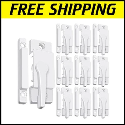Anti-Corrosion 10 Pack Sash Locks for Vertical & Horizontal Sliding Windows - Image 1 of 4