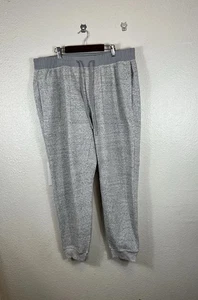 Lululemon At Ease Jogger Mens Size XXL Heathered Light Gray Textured Sweatpants - Picture 1 of 8