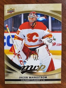 2023-24 Upper Deck MVP Jacob Markstrom #14 Gold Script, New Jersey Devils - Bild 1 von 2