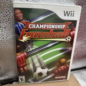Championship Foosball (Nintendo Wii, 2008) CIB Neu NOS - Bild 1 von 10