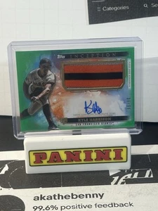 2024 Topps inception Kyle Harrison #apc-kh RPA three color Giants RC 38/99 - Picture 1 of 2
