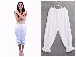 Damen Viktorianische Hose Unterhose Gothic Pantaloons Damen Renaissance Pettipants - Bild 1 von 8
