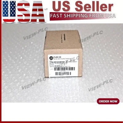 2021 New in box Sealed Allen-Bradley 1794-IB16XOB16P  1794IB16XOB16P US Free Tax - Image 1 of 4
