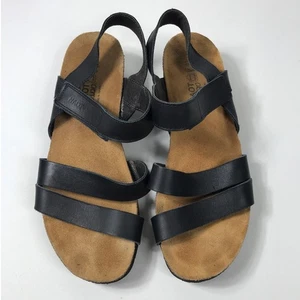 Naot Israel Kayla Keilsandaletten schwarz Leder bequem 41 / 10 - Bild 1 von 5