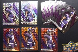 x12 lot 2025 Panini Mosaic Donovan Jackson RC #388 1-Orange SP /199 Vikings BS5 - Picture 1 of 7