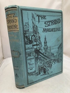 Strand Magazine 1893 Vol 5 - Sherlock Holmes Arthur Conan Doyle - Jan to June - Picture 1 of 9