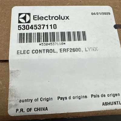 NUEVO OEM Frigidaire placa de control principal 5304537110 Foto 1 de 4