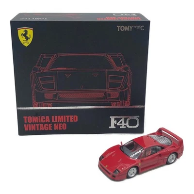 TOMYTEC 1/64 Ferrari F40 TLV NEO Diecast Model Excellent Condition JAPAN - Image 1 of 4