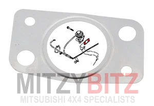 Egr Pipe To Valve Gasket for Mitsubishi PAJERO SHOGUN SPORT K94W MK1 2.5D - Picture 1 of 5