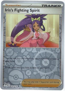 #149/159 Iris's Fighting Spirit Reverse Holo | SV09: Journey Together Near Mint - Picture 1 of 2