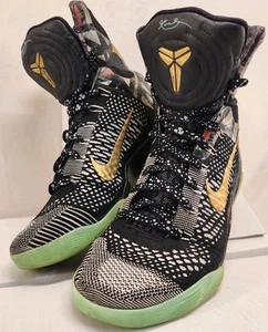 Größe 9,5 Herren Nike Kobe 9 Elite NOLA Gumbo League Maestro schwarz weiß 630847-002 - Bild 1 von 16
