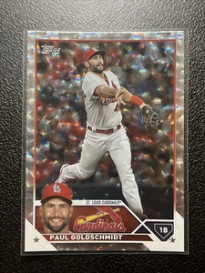 2023 Topps Series 1 Paul Goldschmidt Collectors Box Foil Card - Picture 1 of 2