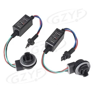 2X 3157B LED Decoder Turn Signal Light Anti Hyper Flashing Error Cancel Adaptor - Bild 1 von 6