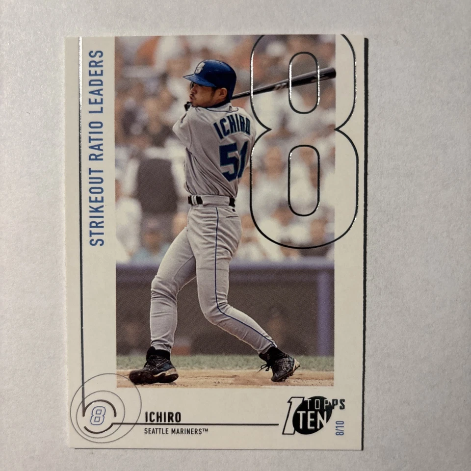 2002 Topps Ten - Ichiro Suzuki #99 - Image 1 of 1