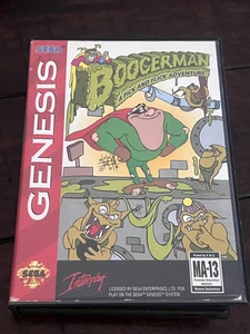 Boogerman A Pick and Flick Adventure (Sega Genesis, 1994) COMPLETO EN CAJA - Imagen 1 de 9