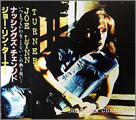 Joe Lynn Turner   NOTHING'S CHANG CD OBI JAPAN - Image 1 of 1