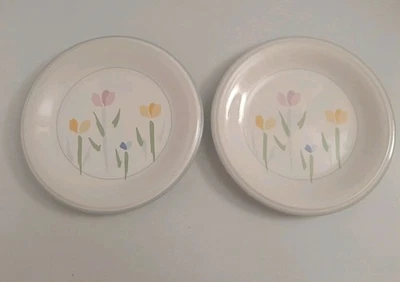 Лот из 2 салатных тарелок Nova Studio Villager Fresh Mint JFoo4 - Изображение 1 из 4