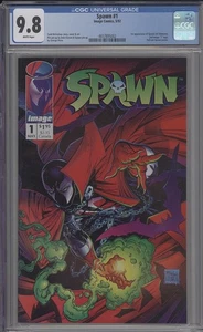 SPAWN #1 CGC 9.8 MCFARLANE IMAGE 1992 - Picture 1 of 1