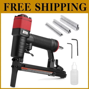 Adjustable Crown Pneumatic Stapler with 6000 Staples - Picture 1 of 8