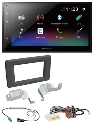 Pioneer USB Bluetooth DAB 2DIN MP3 Autoradio für Renault Master (ab 2019) - Bild 1 von 4
