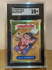 Marcelo Mayer 2024 Bowman Chrome Garbage Pail Kid Sunny Marcelo #BGP4 SGC 10 GEM - Picture 1 of 2
