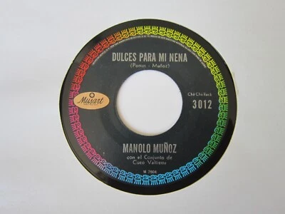 Hear 60s LATIN POP Manolo Munoz DULCES PARA MI NENA Musart #3012 NM Foto 1 de 2