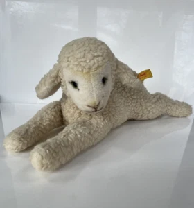 Vintage Steiff Lamb Lamby 3460/30 West Germany 18 inches in length - Picture 1 of 20