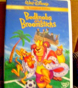 WALT DISNEY BEDKNOBS & BROOMSTICKS DVD 30TH ANNIVERSARY ANGELA LANSBURY SEALED - Picture 1 of 1